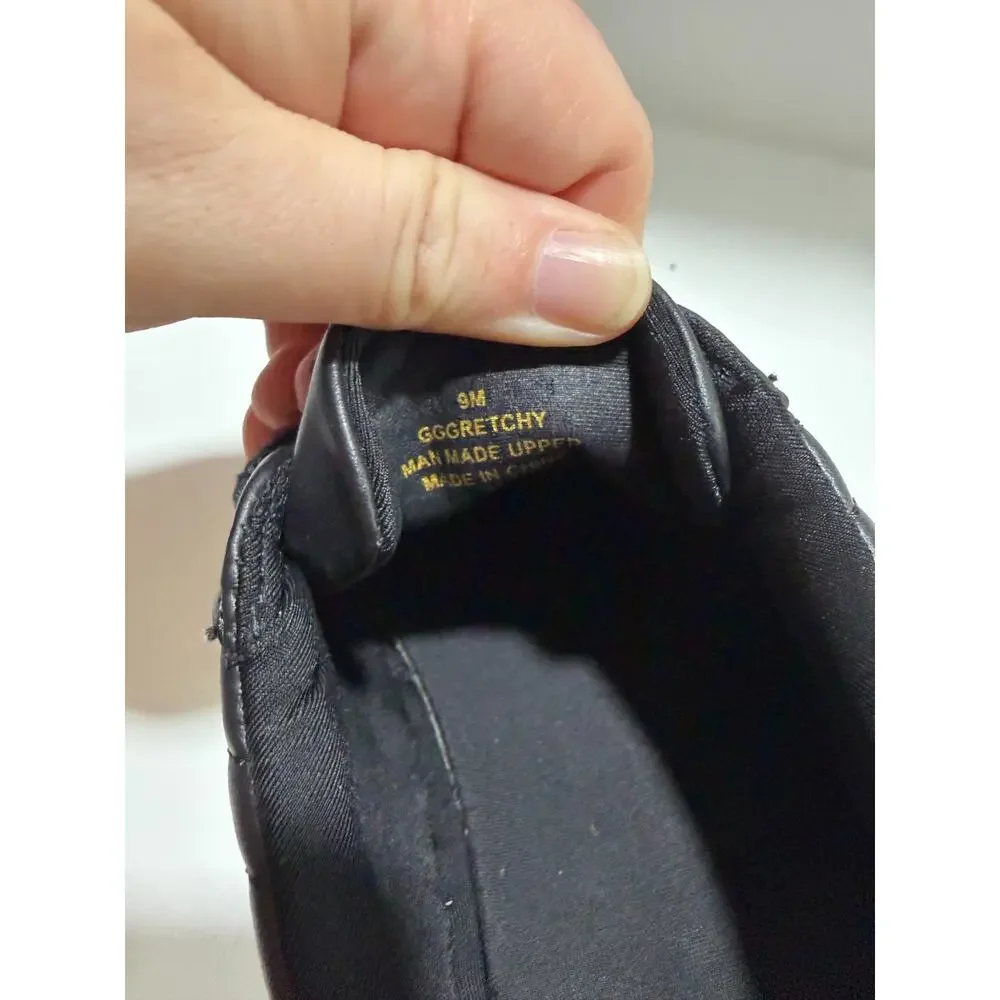Guess Los Angeles GBG Leather Woven Shoes Women 9M